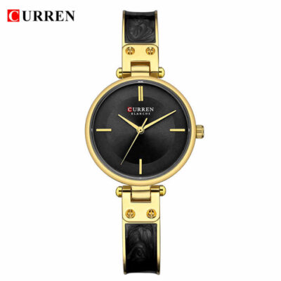 CURREN 9058 Quartz Watch Women Luxury Bracelet Women Watches Metal Band Fashion Ladies Wrist Watch Casual Female Clock