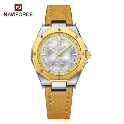 NAVIFORCE 5026 RGBEO Ultra thin Small Blue Dial Luxury Brand Quartz Ladies Wrist Watches The Chase Female Girl Fashion Gift