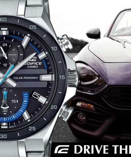 Casio Men's EQS-920DB-1BVCR Edifice Analog-Digital Display Quartz Silver Watch